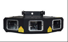 3頭部50w RGBの生気レーザー プロジェクターDMX-512信号制御